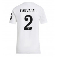 Real Madrid Daniel Carvajal #2 Hjemmedrakt Dame 2024-25 Kortermet